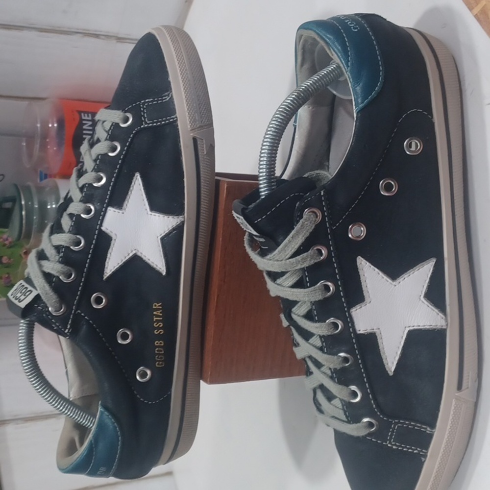 GOLDEN GOOSE DB SUPERSTAR SIZE 43/ mens size 10 suede and leather.